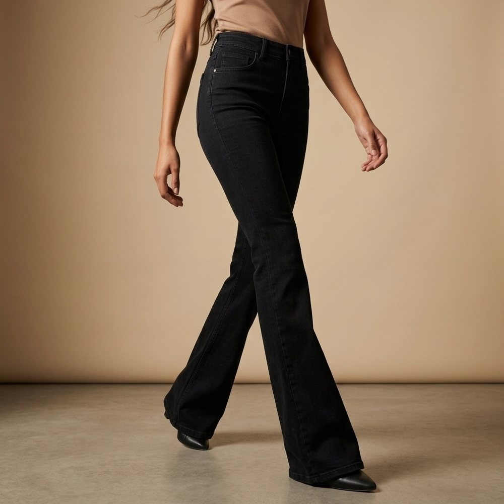 Bootcut & Flared Jeans — Black